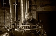 Adam Lamoreaux is the owner and brewer of Linden Street Brewery. Photo courtesy of Linden Street Brewery.