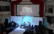Last Thursday, Project Ethos hosted a celebration of local art, music, and fashion at Ruby Sky nightclub in San Francisco. A 50-foot white runway sat in the middle of the ground floor and served as a stage for the band before the fashion show was scheduled to start at 10 pm. 600 people attended Project Ethos’s first Bay Area event.