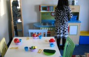 The Gathering Place is a new center where foster youth can visit with their biological parents, play games and prepare meals.