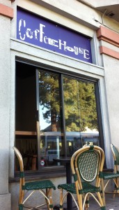 bica A suspect reached through this window of Bica Coffeehouse, on the corner of Miles Avenue and College Avenue, grabbed one of the cafe's patron's laptops and fled in a getaway car, a barista at the coffeehouse said.