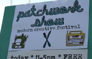 Patchwork sign