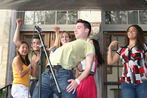 Middle Eastern dance by International Students 