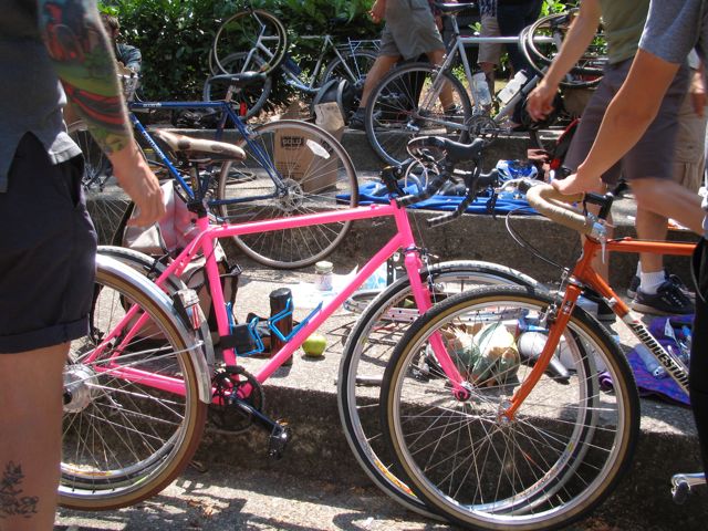 IMG_3284 All sorts of pretty and unique bikes were out.