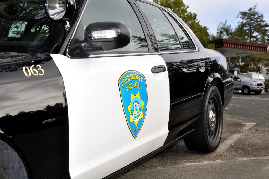 A Piedmont police car