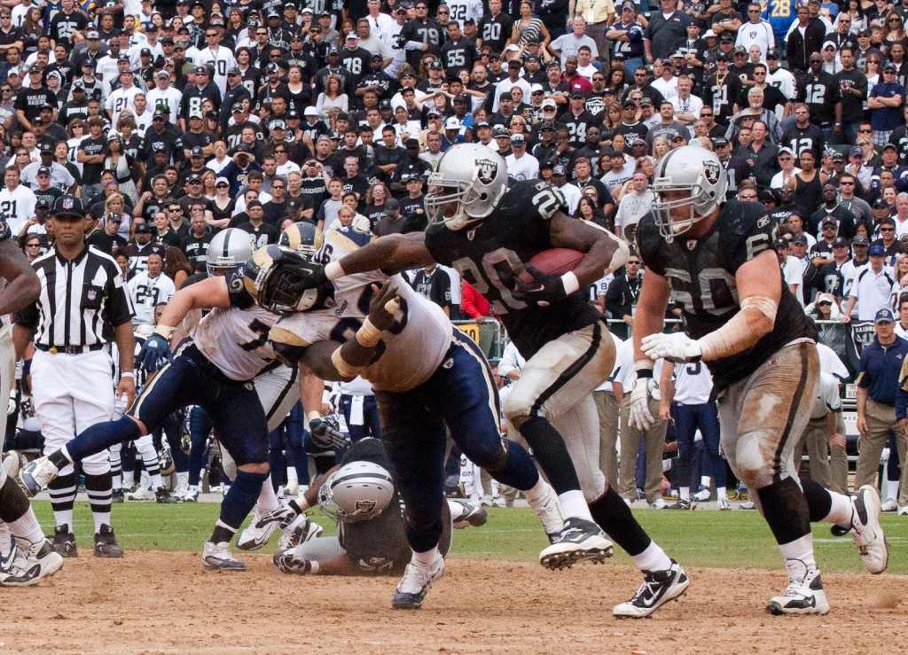 Football player Darren McFadden
