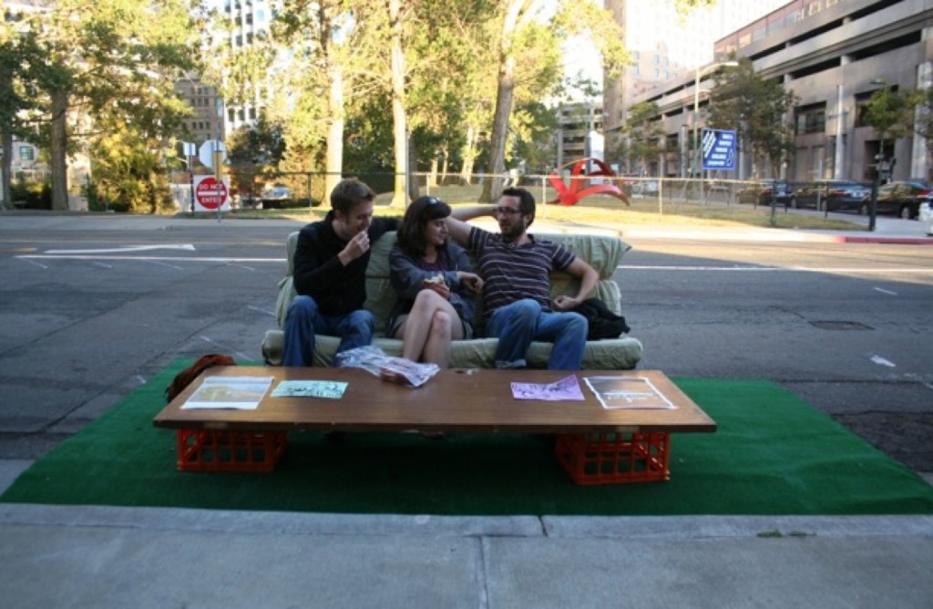 PARKing day participants
