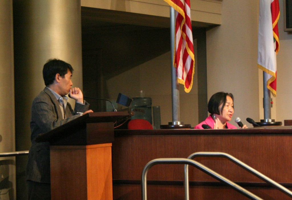Jean Quan and Mark Morodomi