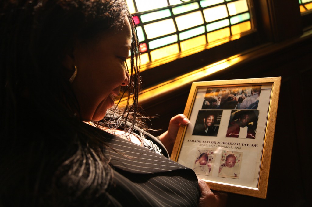 Lorrain Taylor lost her twin sons, Obadiah and Albade, in February 2000. “Depression is a battle, you have to fight it,” she says. “You can’t give up.”