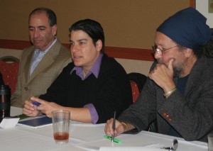 Joe Tuman, Rebecca Kaplan, and Jesse Allen-Taylor