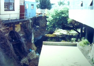 Grove St culvert 1982