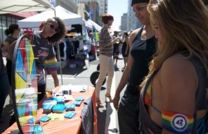 Organizers said 20,000 people showed up for Sunday's Oakland Pride event.