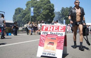 Clinics from Oakland and Alameda County were on hand at the festival to offer free HIV tests, counseling services and outreach to youth and the elderly.