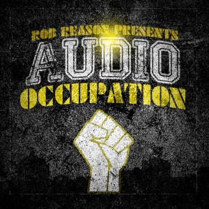 The cover of Silver's Audio Occupation album, featuring donated artwork