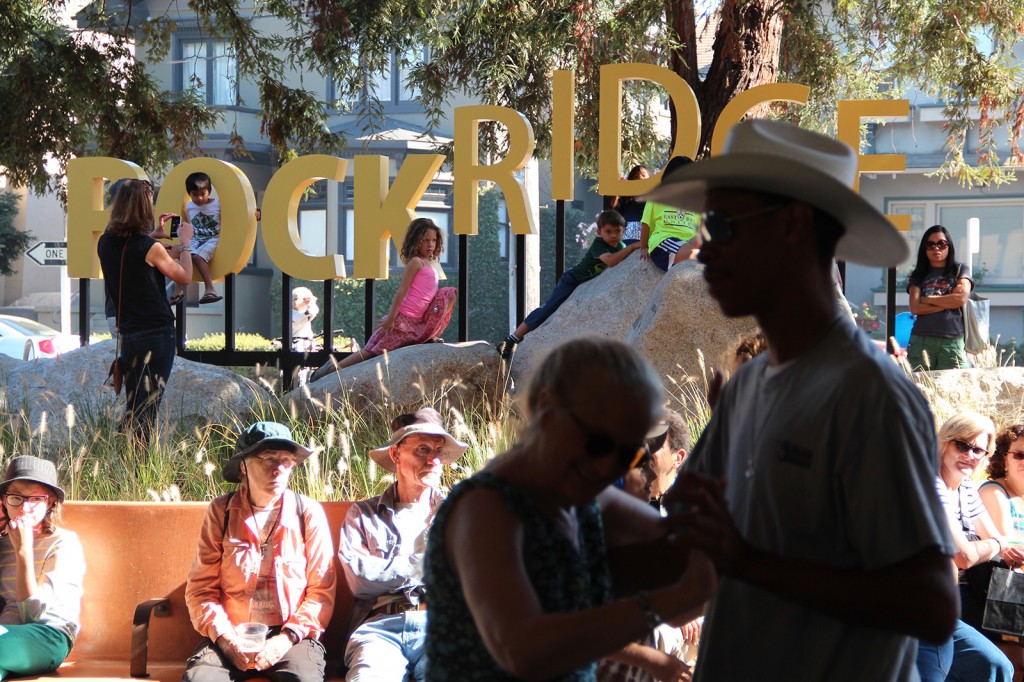 The Rockridge Out and About Festival brought out hundreds of people to College Avenue on Sunday.