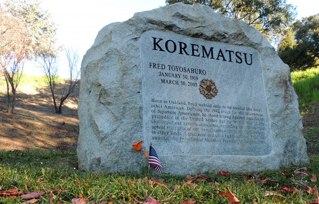 Korematsu's grave