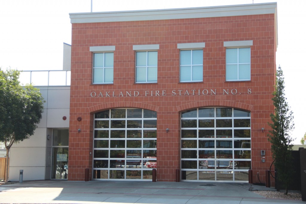 A fire station in Temescal