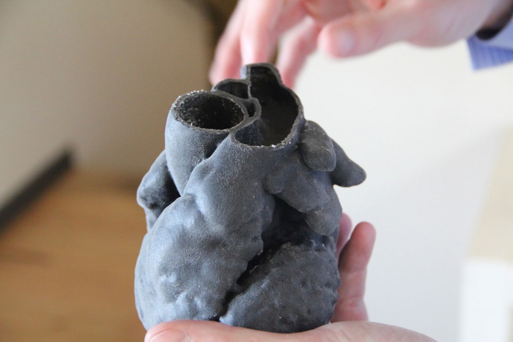 3D printed heart prototype
