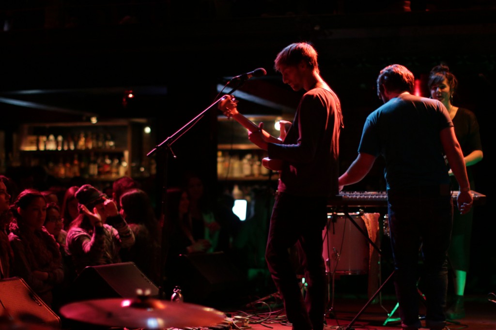 musicians on stage