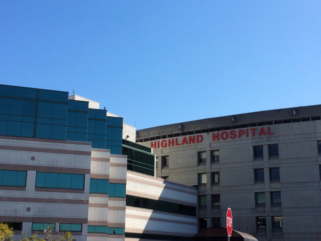 Highland Hospital in Oakland is currently undergoing retrofitting to meet seismic safety standards.