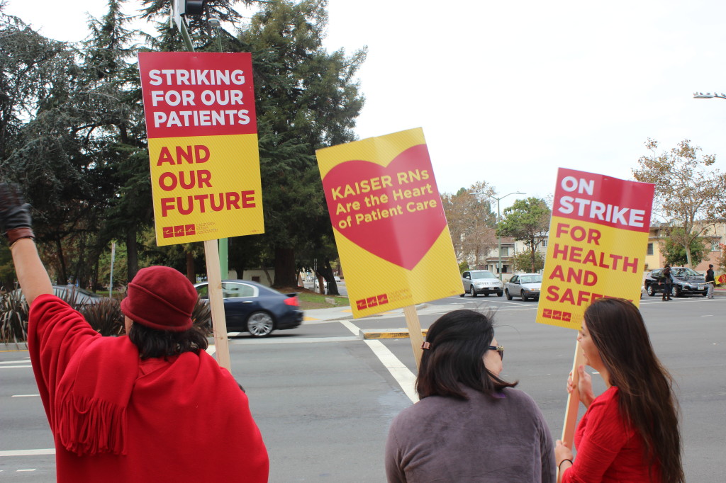Kaiser nurses strike amid contract negotiations Oakland North