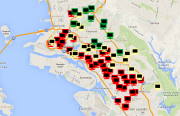 Digital Divide Map Oakland Public Schools