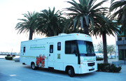 The Northern California Breathmobile parked at Jack London Square.