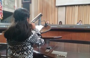 Over twenty people spoke against the use of bullhooks to train elephants, including an 8-year-old who addressed the Public Safety Committee.