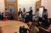 Nuisance Eviction Ordinance break-out meeting with sex worker advocates and concerned Oakland residents with Deputy City Attorney, Richard Illgen on November 5.
