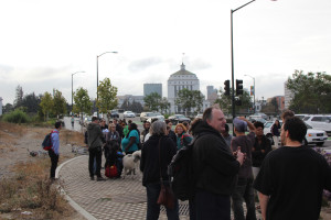 The gathering at East 12th