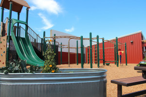 The new playground is a student favorite.