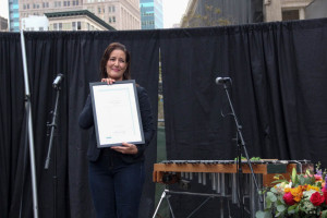 Oakland Mayor Libby Schaaf names Saturday, September 12, 2015 "Peter Van Kleef Day" in Oakland.