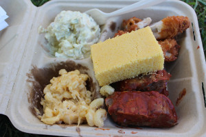 Kenny’s Heart & Soul Food lunch plate.
