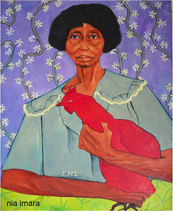 "Clementine" - a painting by Nia Imara