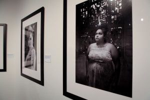 (R) A portrait of Marcy, whose tattoo reads: "I am not afraid. I was born to do this." Photo by Luisa Conlon.