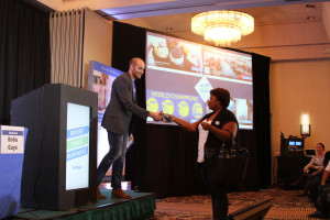 At the end of the event, Facebook raffled off three $500 ad credits.