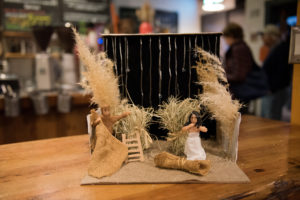 Hayley Bennett's diorama of 'Far From the Madding Crowd' by Thomas Hardy. Photo by Rosa Furneaux.