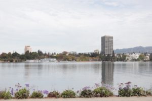 Lake Merritt on a cloudy morning. Photo by Rachel Loyd.