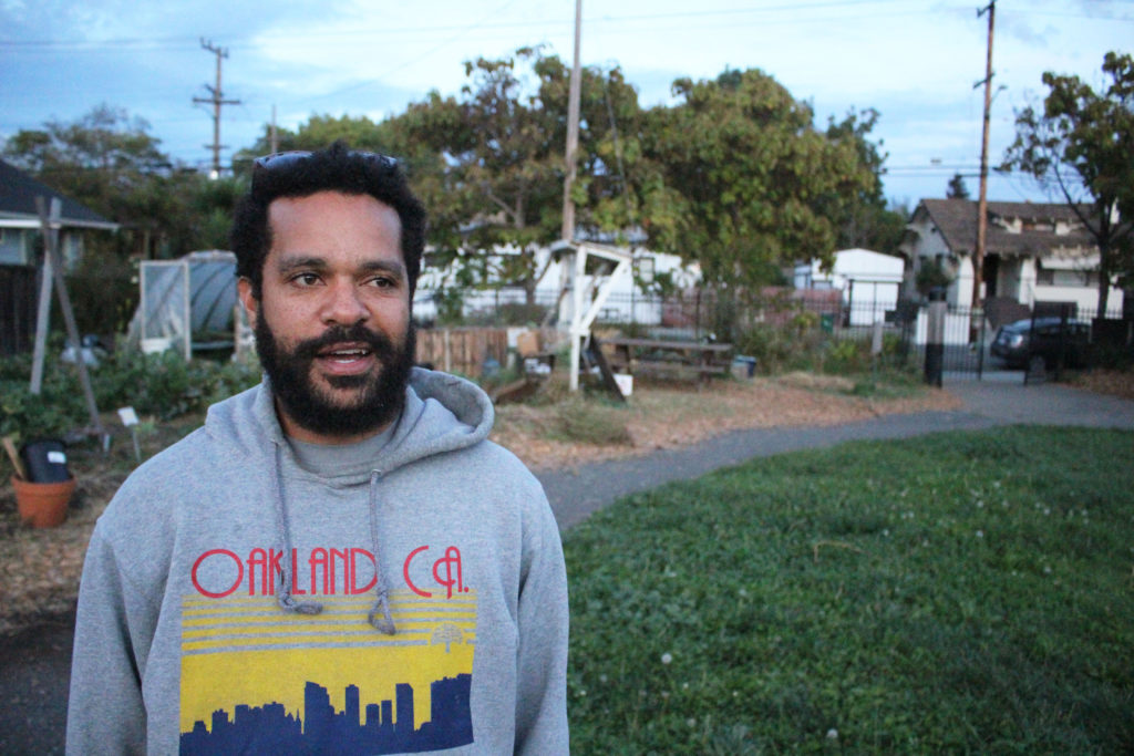 Ian Simmons, 33, of Oakland, is working to open a market in North Oakland by the end of the year. Seeing friends and family with health problems he believes are related to soda consumption, he says he supports Measure HH, a one-cent-per-ounce tax on sugar-sweetened beverages.