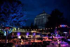 The Oakland Museum of California hosted a gala in celebration of the Black Panther Party's 50th year anniversary. Photo by Rosa Furneaux.