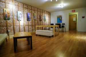 A view at the gallery space of Qulture Collective on Franklin Street, Oakland on Friday November 11, 2016. (Yesica Prado/Oakland North)