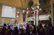 Union members flood council chambers with "performance appraisal" forms, typically used to evaluate city workers, that graded Mayor Libby Schaaf's performance as "unacceptable."