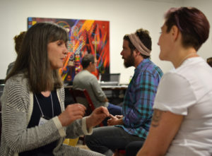 Participants in Beyond Separation's workshop: “Beyond the Culture of Separation: Whiteness & the Embodiment of a New Story.”