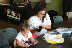 Ten devices were given out on Friday, October 13th at the Oakland Public Library.