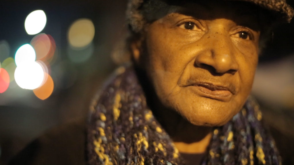 Dolores, a 69 year old woman, is one of hundreds of Oakland residents sleeping in Oakland streets due to the housing affordability crisis