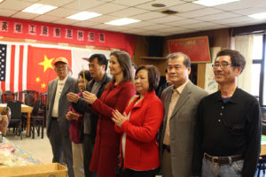 Mayor Libby Schaaf is paying her respect to Chinese ancestors with members of the Ying On Association in Chinatown.