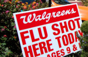 Walgreens advertisement for flu shots