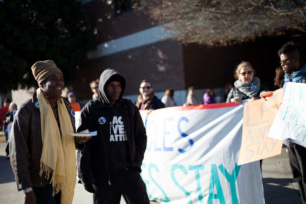 Defend Aunti Frances Rally