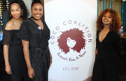 Co-founders of the Coco Coalition. From left, Jasmine Thompson, Tiffany Wright and Mimo Haile.