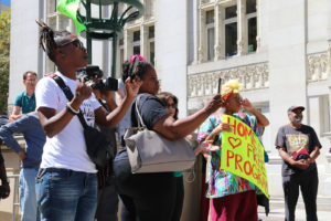 Homeless Protest