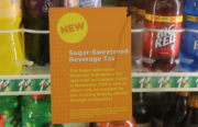 The mysterious sign appearing in Oakland convenience stores.